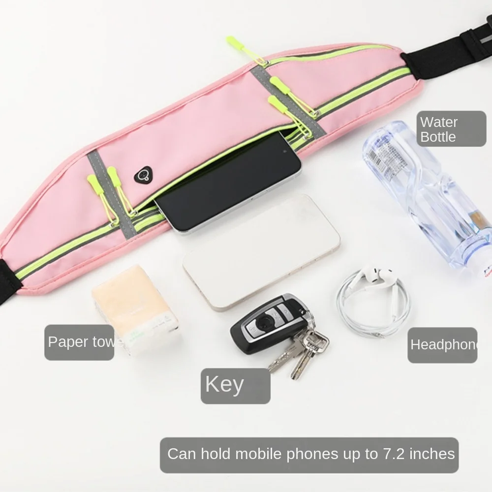 

With Bottle Bag Running Waist Bags Lightweight Multi-function Marathon Running Bag Waterproof Case Sports Phone Bag Rinning