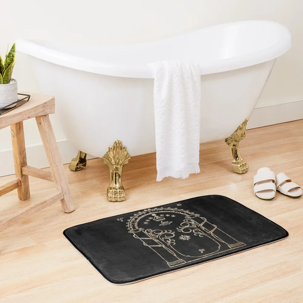 

Gates of Moria Bath Mat Carpet Anti Slip Sleeping Room Rugs Mat