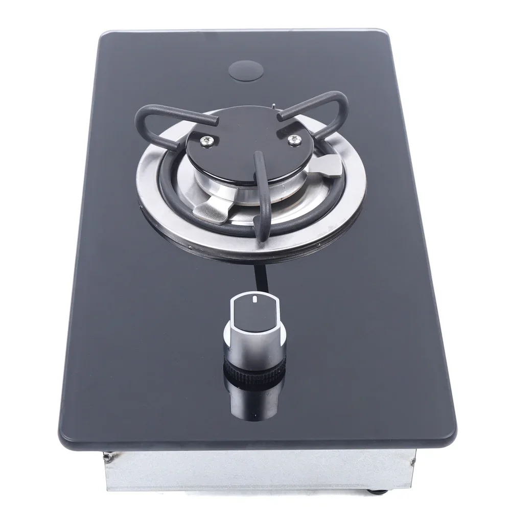 Stove Portable Camper Gas Stove Single Burner with Tempered Glass