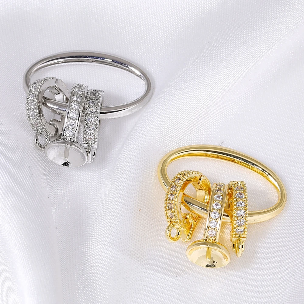 Juya DIY Schmuck Armaturen liefert Kupfer Stecker Verschluss Verschluss Zubehör für Naturstein Perlen Armband Halskette Herstellung – Detail 13