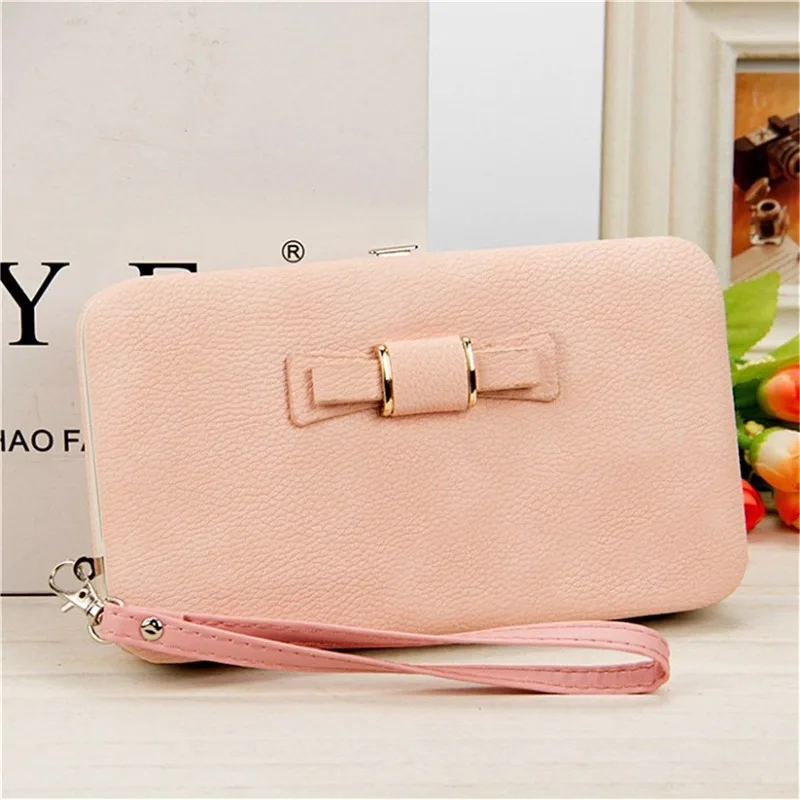 

Pu Leather Women Wallets Women Purses Fashion Long Zipper Women's Wallet Money Coin Holder Female Long Purse Female Purse Zipper