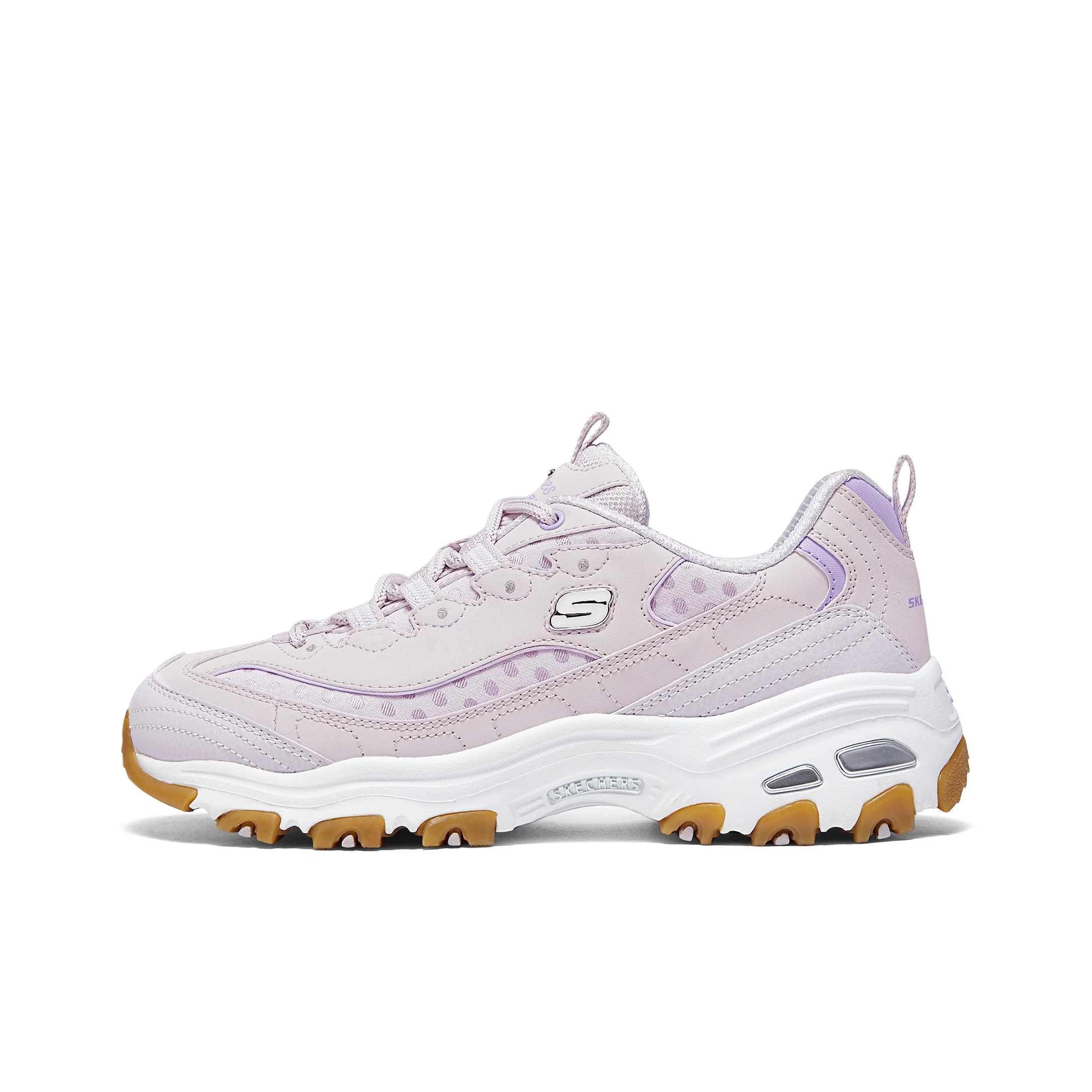 skechers-dlites-scarpe-da-corsa-basse-trendy-da-donna-rosa-viola-150547-lav