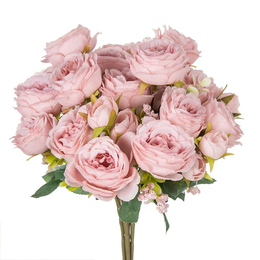 Künstliche Blumen Gefälschte Seide Pfingstrose Vasen Für Home Room Decor Scrapbooking Festival Girlande Hochzeit Bouquet Party Zubehör