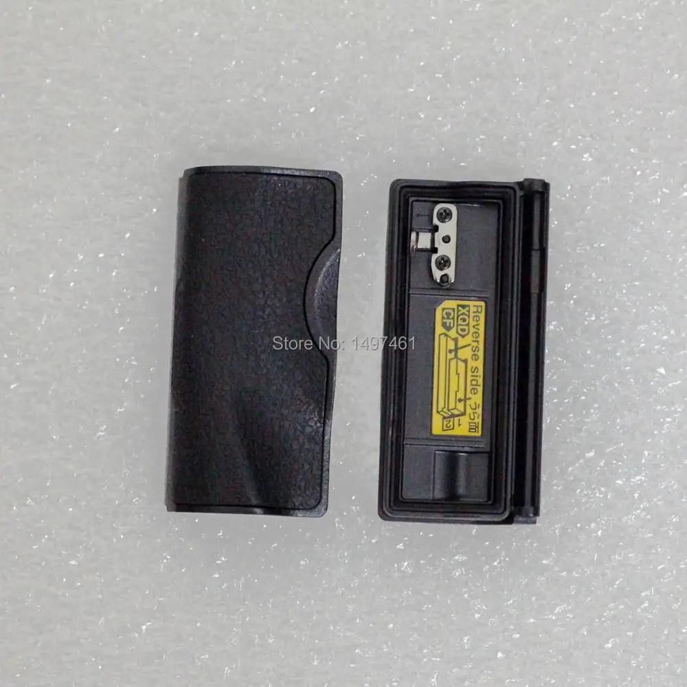 

New CF memory card door Lid With thumb Rubber repair parts for Nikon D4 SLR