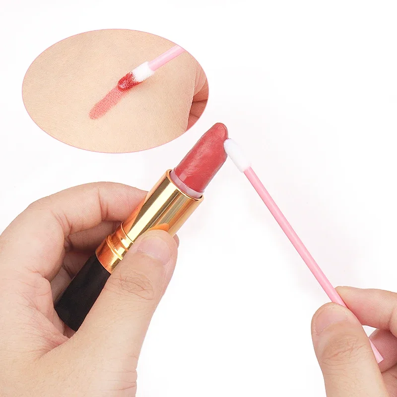 200 pezzi monouso barile mix pennello per labbra rossetto morbido mascara bacchette applicatori detergente per ciglia pennelli cosmetici strumenti per il trucco