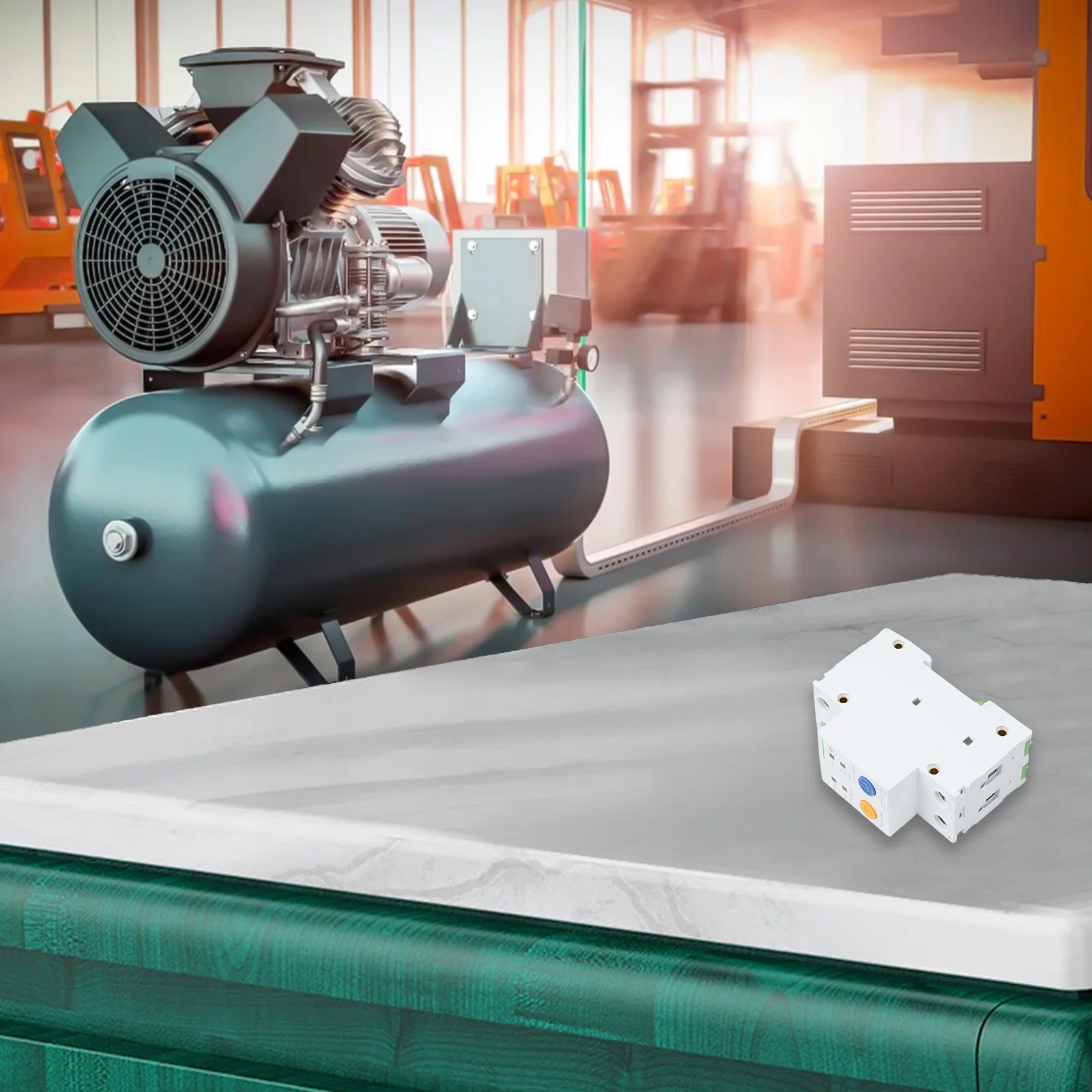 ل Ewelink APP WIFI قطاع دارة ذكي 2 القطب 50A DIN السكك الحديدية جبل مع جهاز التحكم عن بعد وميزات السلامة تسرب #4