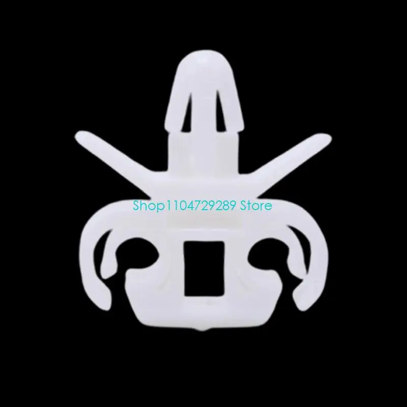D8KE Brake Hose Service Clips, Plastic Push In Retainer Set, 10 Pack