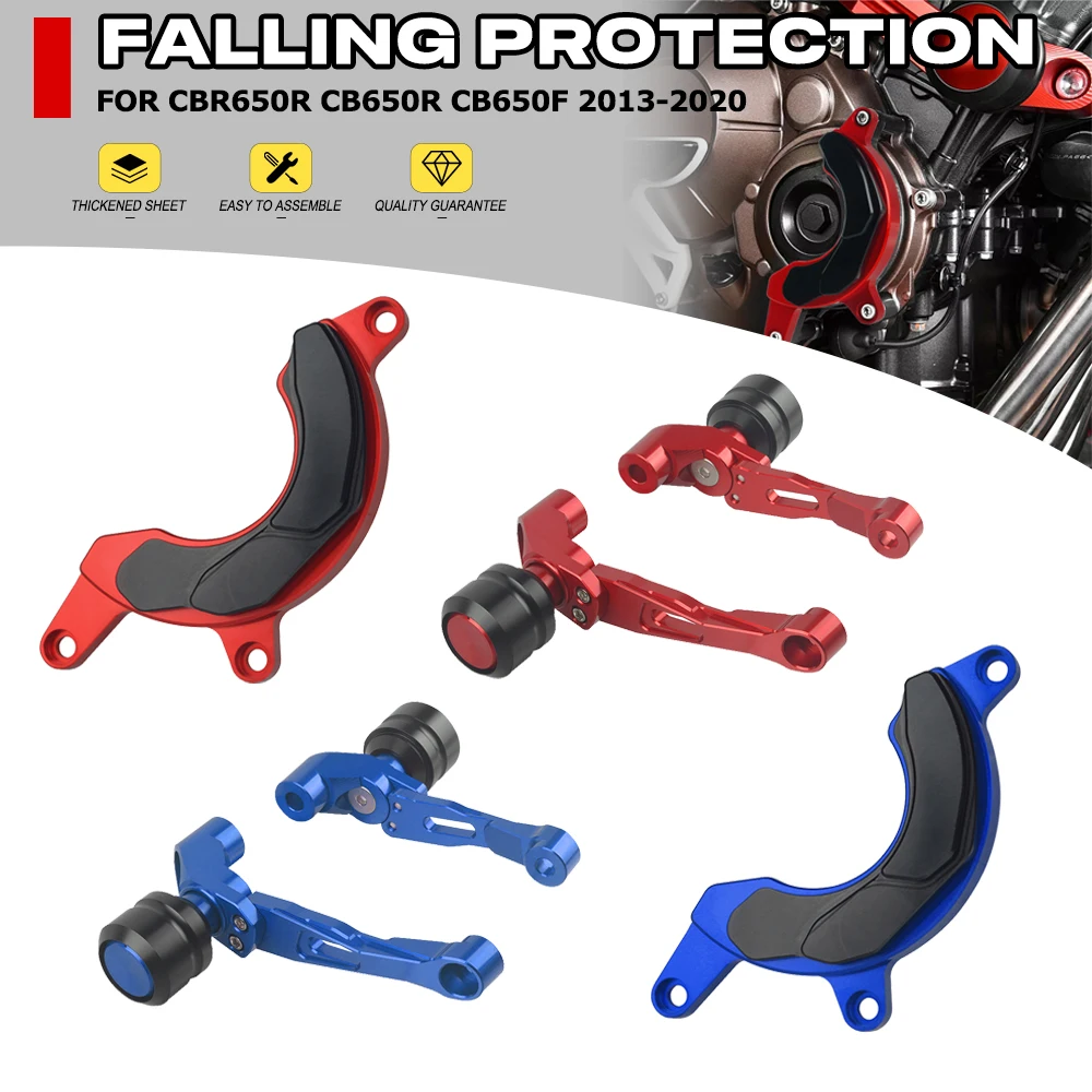 

Motorcycle Falling Protection Frame Slider Fairing Guard Crash Pad Protector For Honda CBR650R CB650R CB650F 20172018 2019-2020