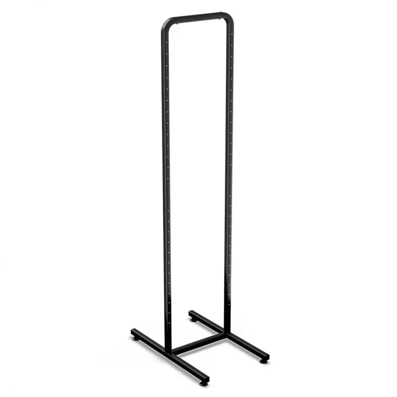 2026 Customized 8 Metal Wire Basket Double Sided Sport Ball Floor Display Holder Rack 4 Tiers Ball Storage Stand