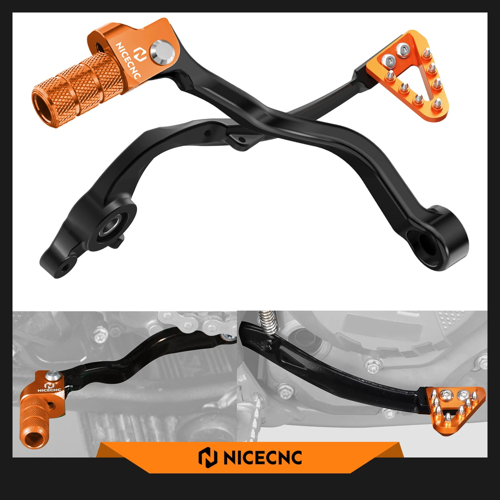 2025 2024 For KTM EXC 300 XCW EXC 150 250 300 2024 125 SX XC SX 125 250 300 2023 Brake Pedal Lever Gear Shift Shifter Lever Kit