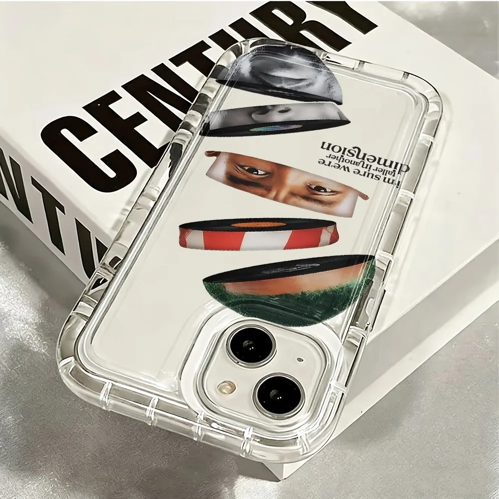 Hip‑hop Singer Phone Case for Xiaomi Redmi 12C 10 10C 9A 9C 9T K40 Note 13 12 11 Pro Plus 4G 5G Clear Cover