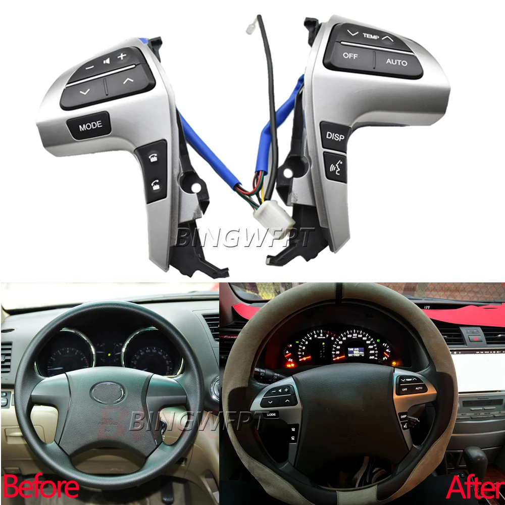 84250-06180 NEW Multifunction Steering Wheel Combination Control Switch For Toyota Hilux Vigo Corolla Camry Highllander Innova