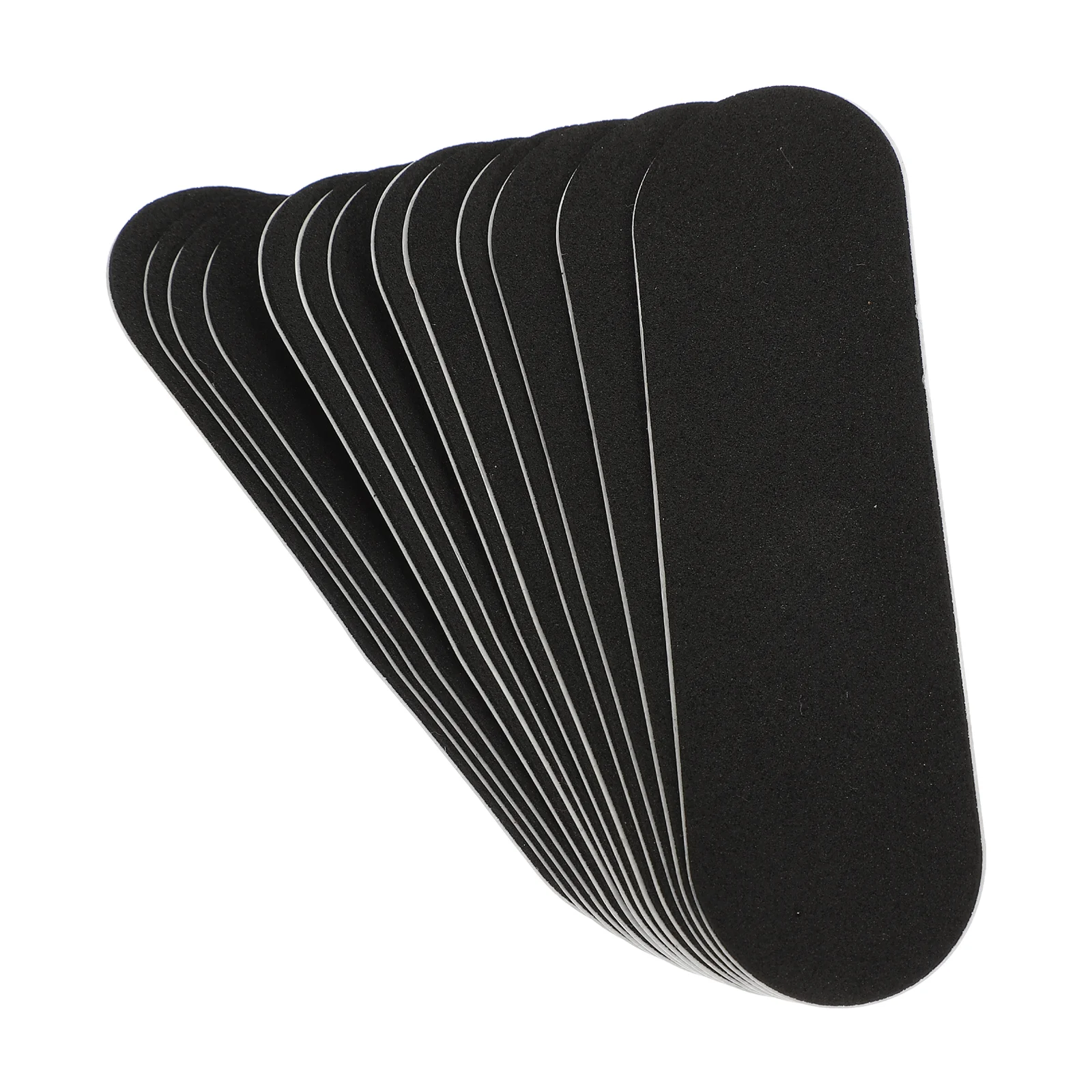 

10 Pcs Tape Roll Finger Skateboard Stickers Black Duct Sponge Non-skid