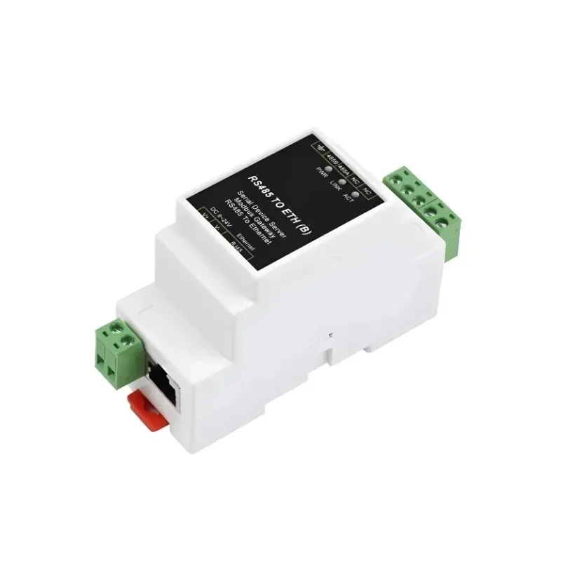 RS485 to Ethernet Module | TCP/IP to Serial Converter | Modbus Gateway and Serial Server, Industrial IoT 9~ 24V DC