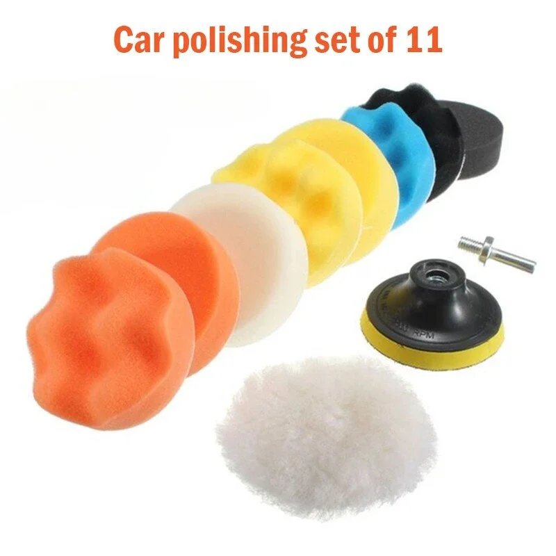 

Polishing sponge disc set imitation plush waxing angle grinder cleaning sponge wheel car detailing set electric drill polishing