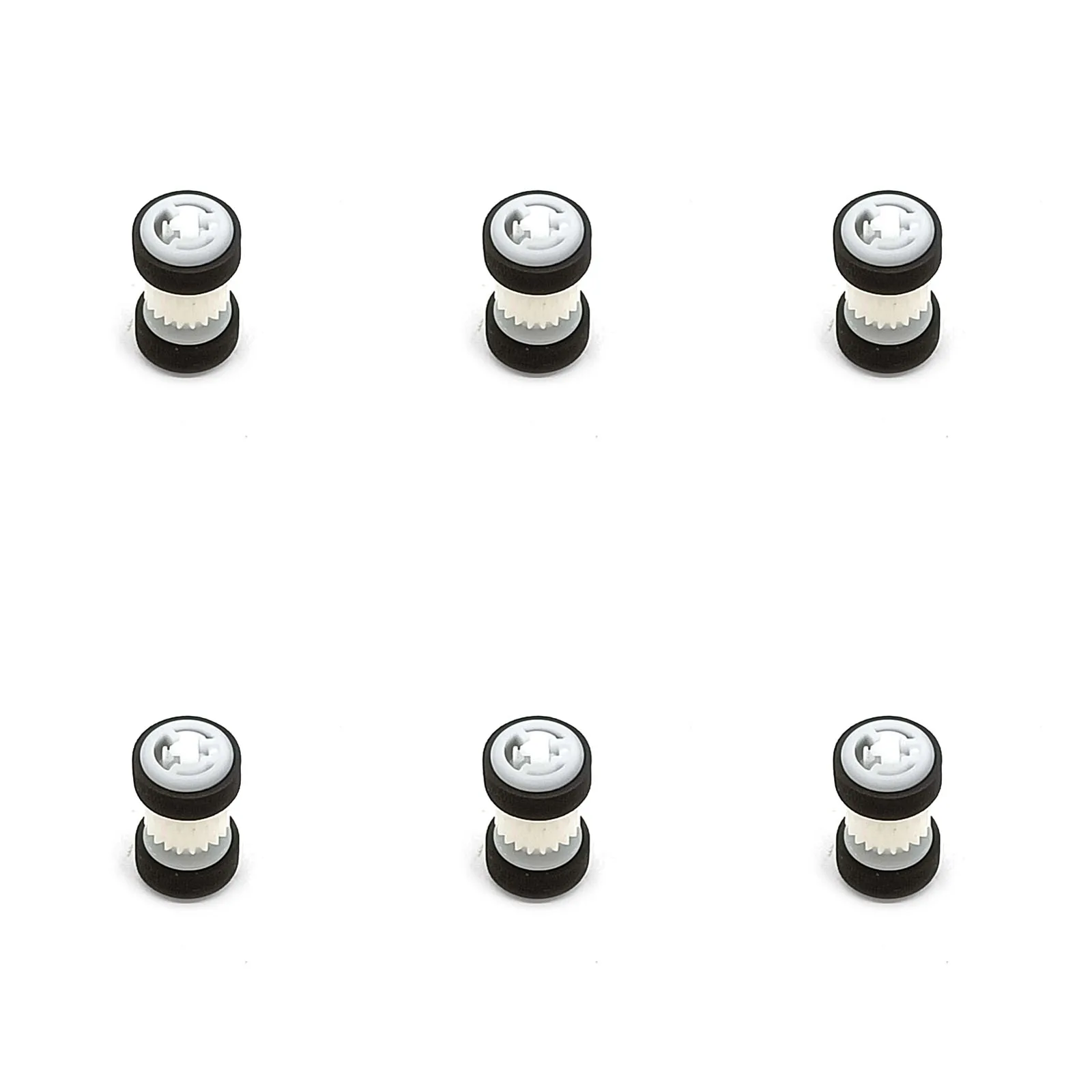 6pcs Paper Pick up Roller Fits For Canon PIXMA MX438 MX528 TS5180 MX378 E518 MX278 MG3180 MG3580 MG3680 MG2180 MX538 MX928 MX518