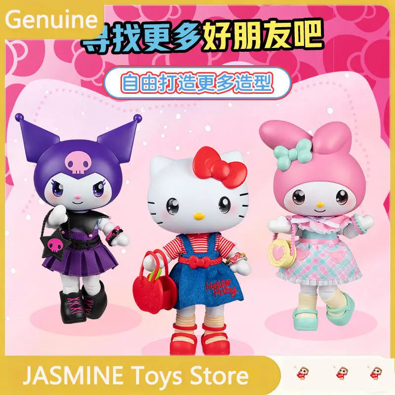 

В наличии: Оригинальные шарнирные куклы BJD Sanrio Hello Kitty, Kuromi, My Melody – коллекционные фигурки, подарок для девочек на день рождения