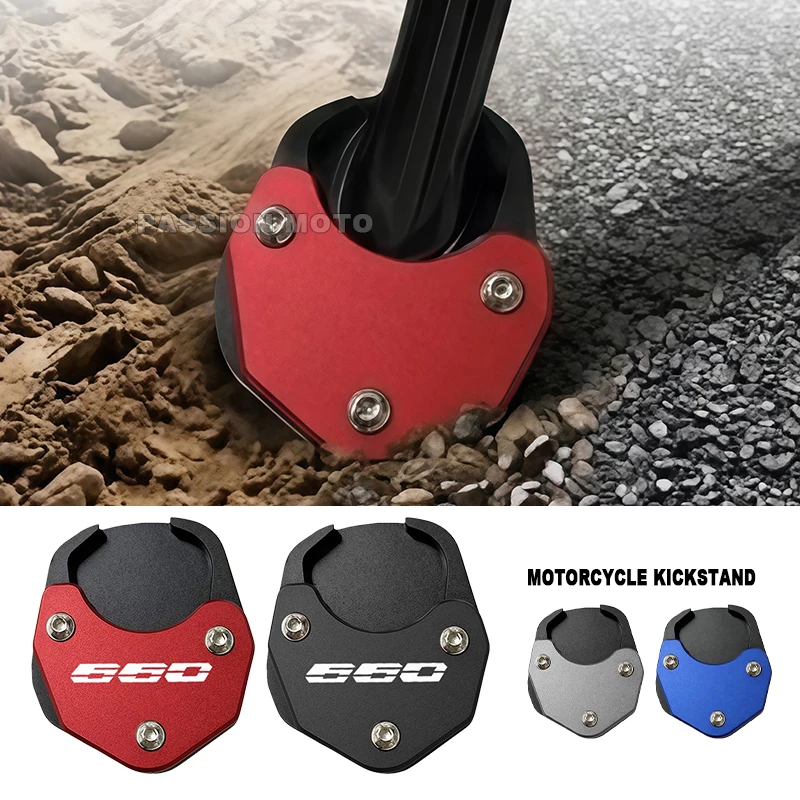 Motorrad CNC-Seitenständer-Vergrößerungsplatte, Ständerverlängerungspolster für Tiger660 Tiger Sport 660 Tiger660 2022 2023