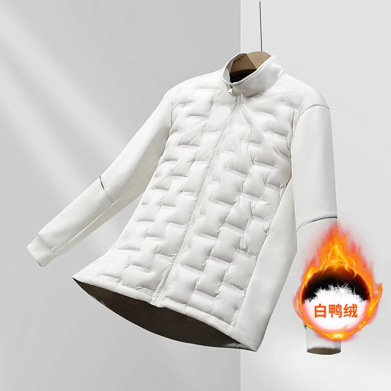 

Lightweight Down Jacket Men's and Women's White Duck Down Parkas Plus Size White Winter Thickened Jacket Man 5xl Thermal Jacket