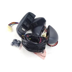 12V Car Universal Crescent Power Window Switch Kit for 4 Doors LHD CAR