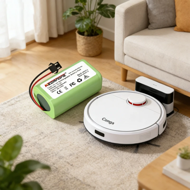 

2026 14.4V lithium ion battery for Conga Excellence 950 990 1090 1092 1190 1790 1990 Robovac 11S 15C 30C Max NETBOT S14 S15