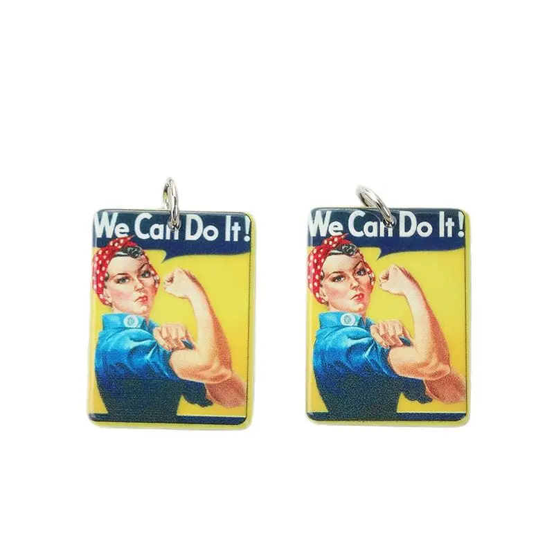 10Pcs Goth Mushroom Woman Charms Cartoon Jewelry Findings For  DIY Making
