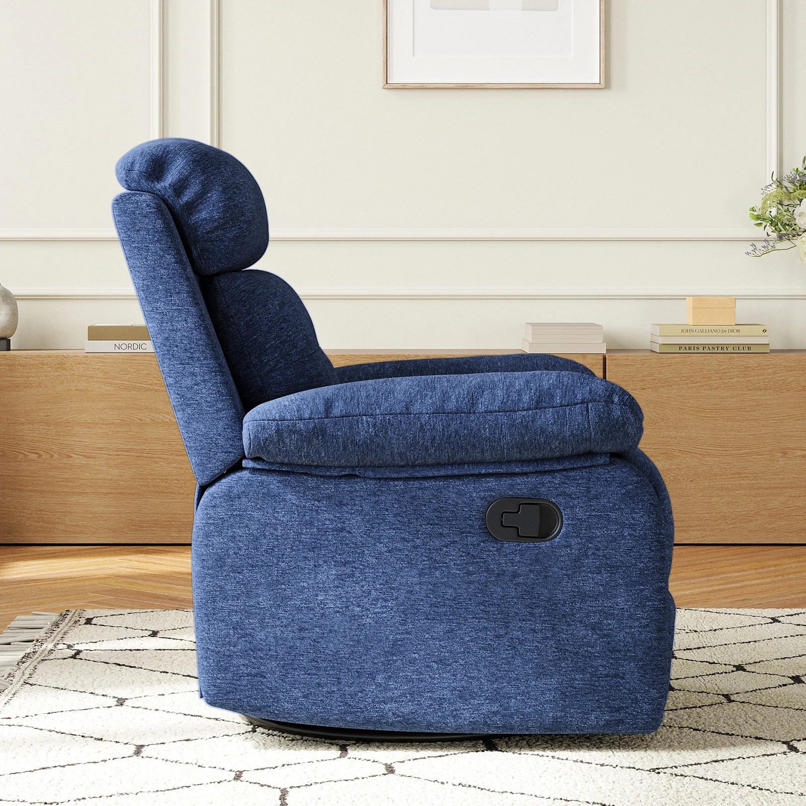 Sillón Reclinable Giratorio Pe - Rocking Chair Nursery reseña y precio