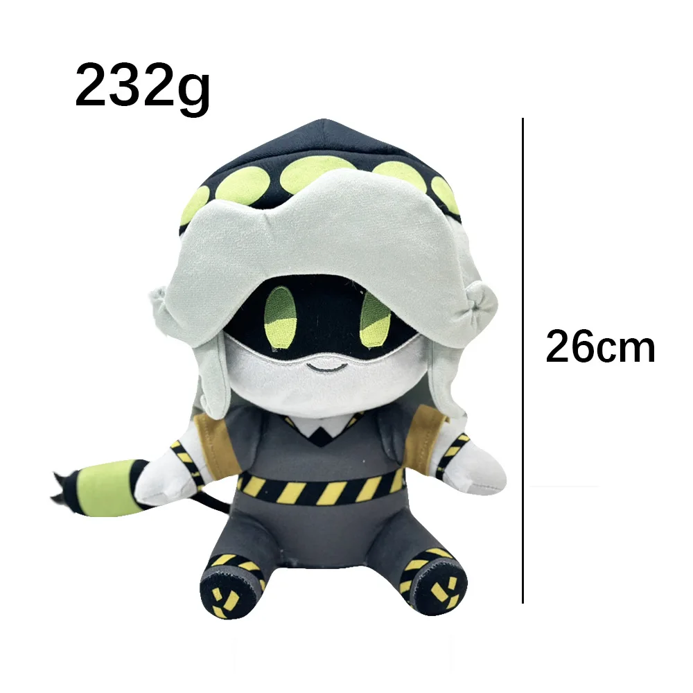 27cm MURDER DRONES Cyn Plush Kawaii Soft Doll Anime Figurine Green Model Collection Room Decoration Christmas Gift For Kid Toys