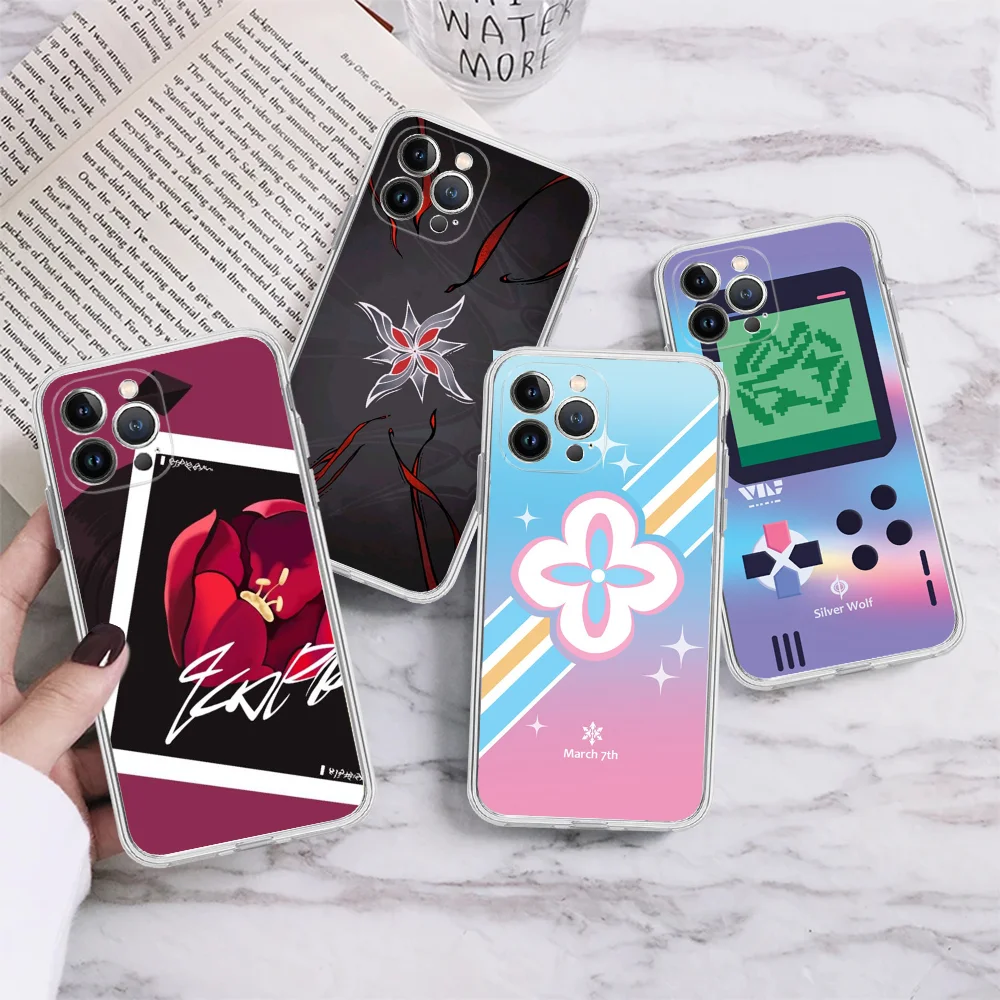 Honkai Star Rail Game Phone Case Silicone Soft For Iphone 15 14 13 12 11 Pro Mini XS MAX 8 7 6 Plus X XS XR Cover