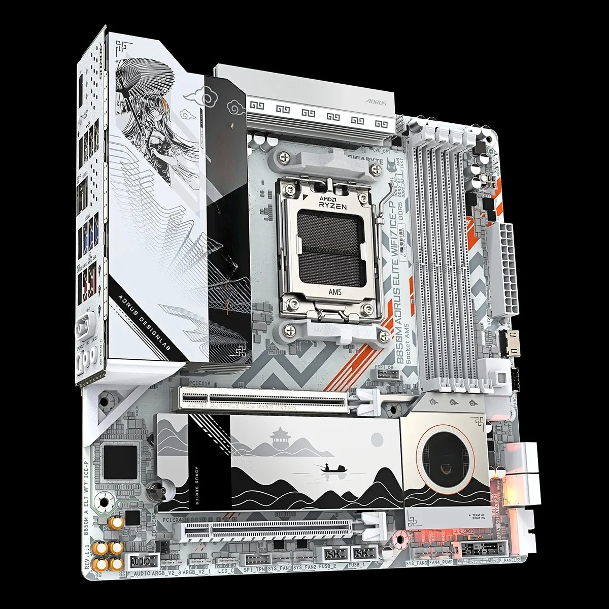 لوحة أم جديدة للألعاب B850M AO - مراجعة Pc Gaming News وسعره