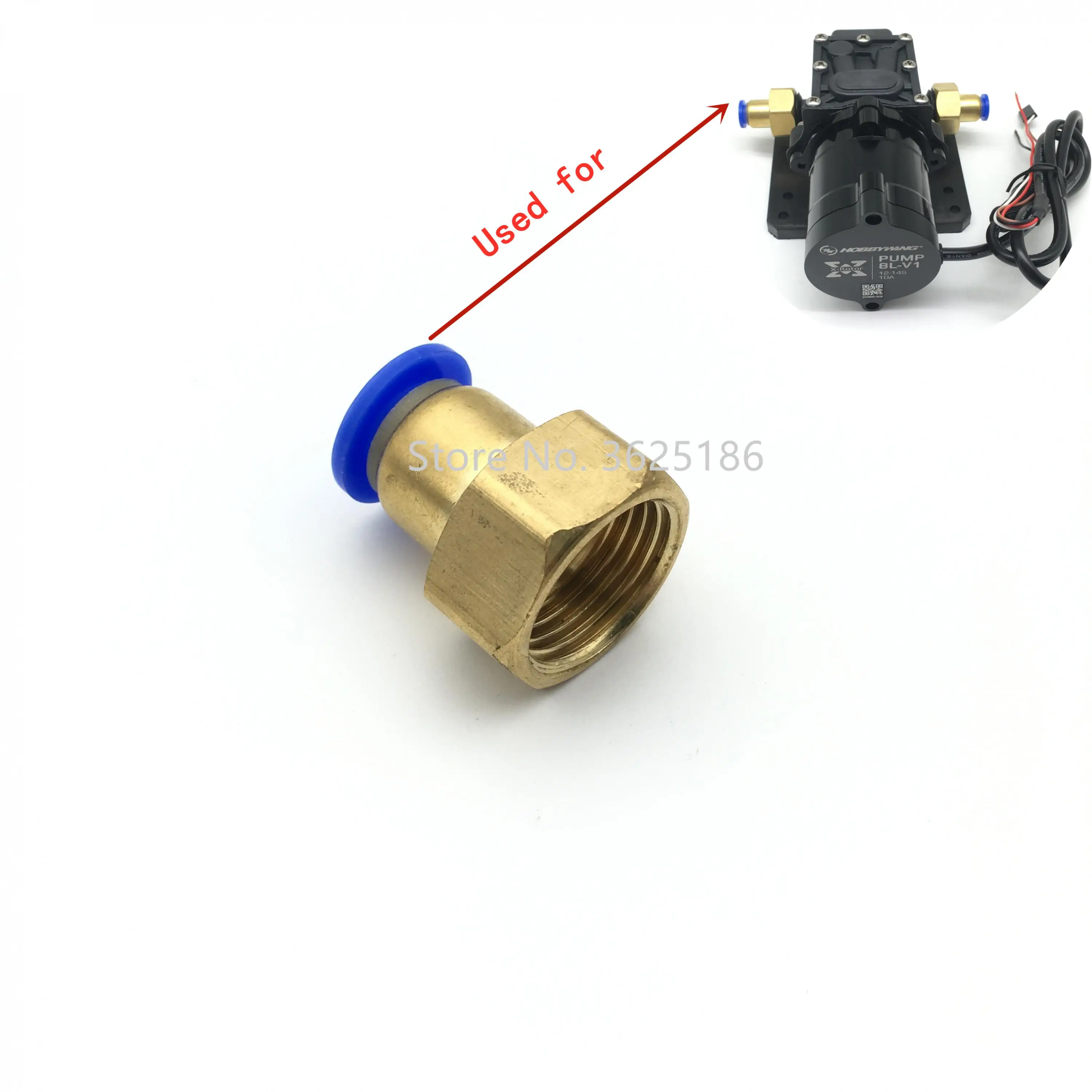 1pcs  6mm 8mm 12mm agricultural plant protection drone pneumatic connector/adapter/T-type tee/Y-type tee/L-type elbow