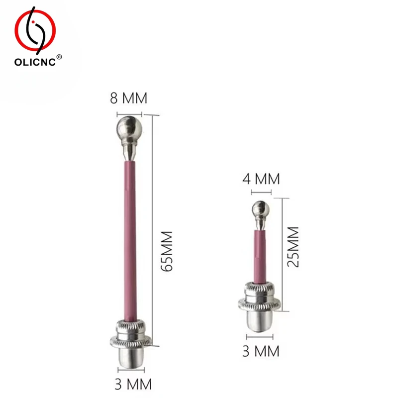 Haimer-3D table edge finder probe lever needle 80.362.00 80.363.00 Ball Head Pin Dial Indicator Measuring Tip Ceramic Rod Gage