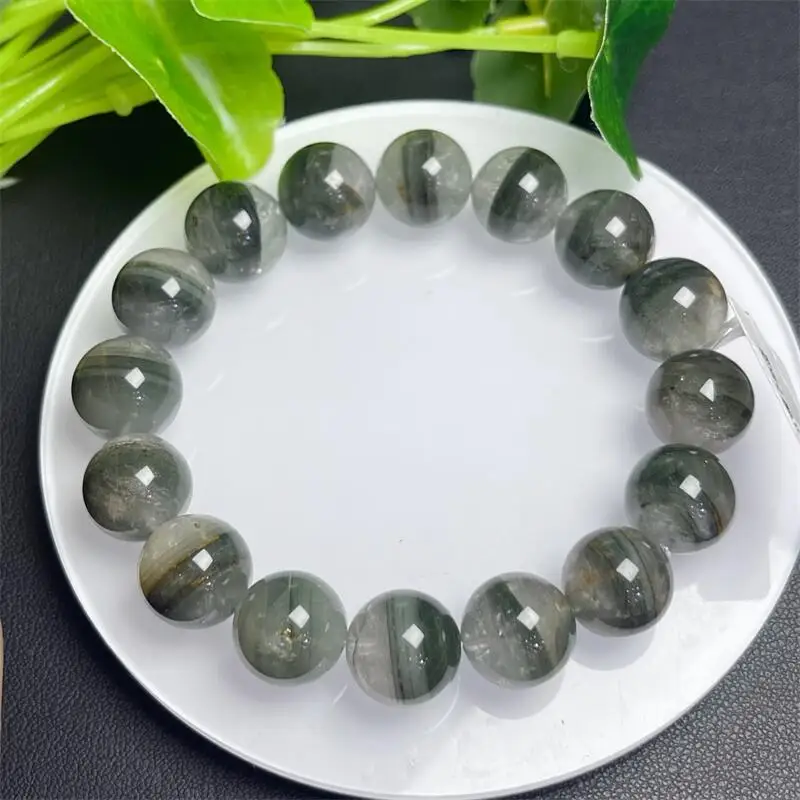 

Natural Clear Garden Quartz Bracelet Handmade Women Healing Gemstone Crystal Strand Lovers Girlfriend 1PCS 10/11/13/15MM