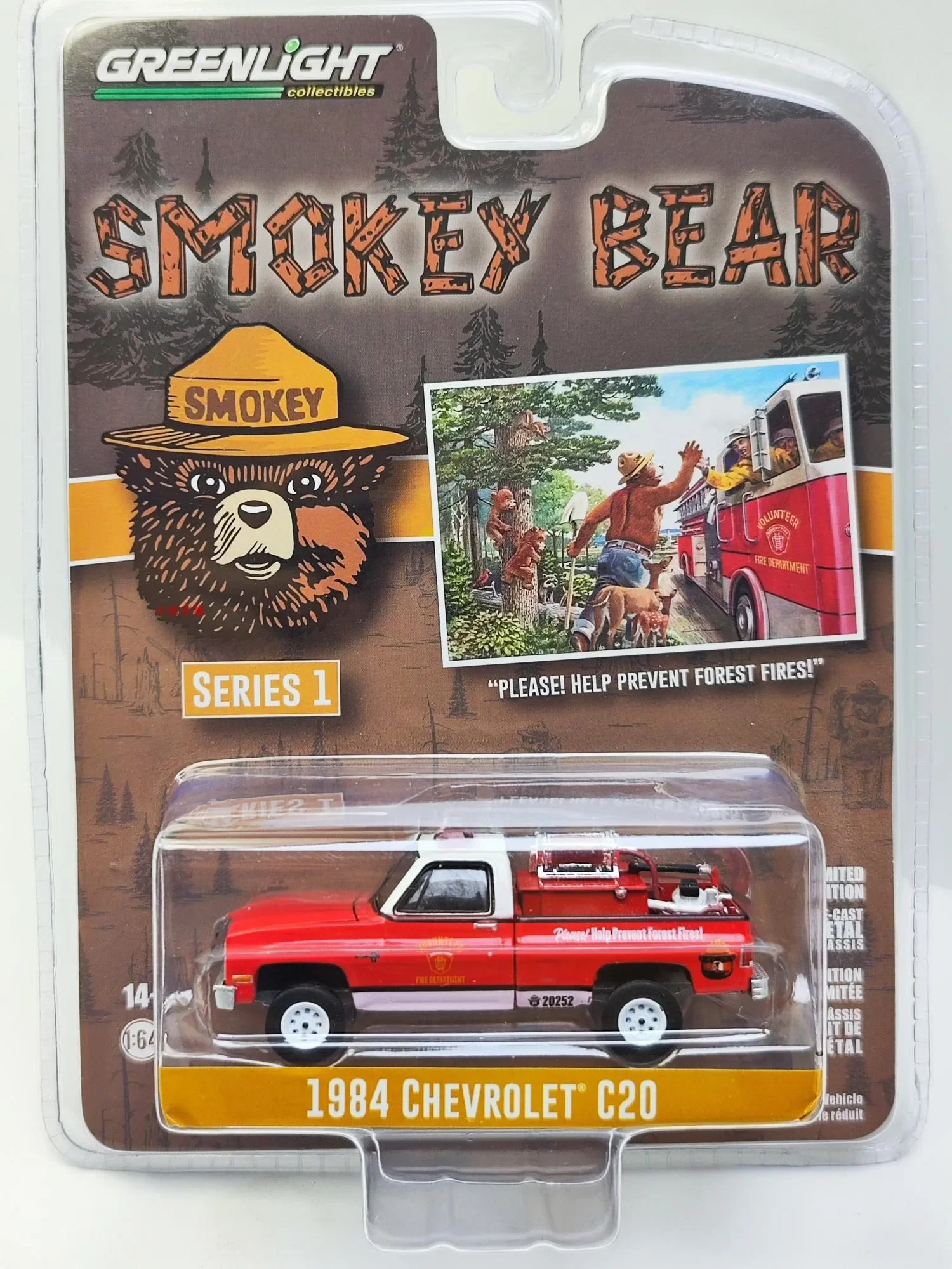 1:64 1984 CHEVROLET C20 C65 K5 Blazer MIOO9 CUCV MONTE CARLOTM SS Diecast Metal Alloy Model Car Toys For Gift Collection
