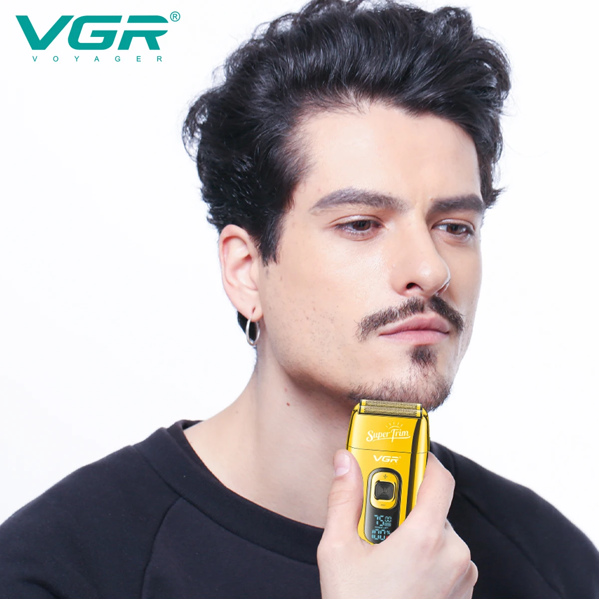 VGR Electric Razor Electric Shaver Rechargeable Shaving Machine for Men Shaver Beard Razor Beard Trimmer Hair Trimmer V-332