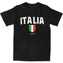 メンズイタリア国旗プリントTシャツ,半袖コットンTシャツ,イタリア国旗,エンブレム,面白い,ビーチ,レジャー