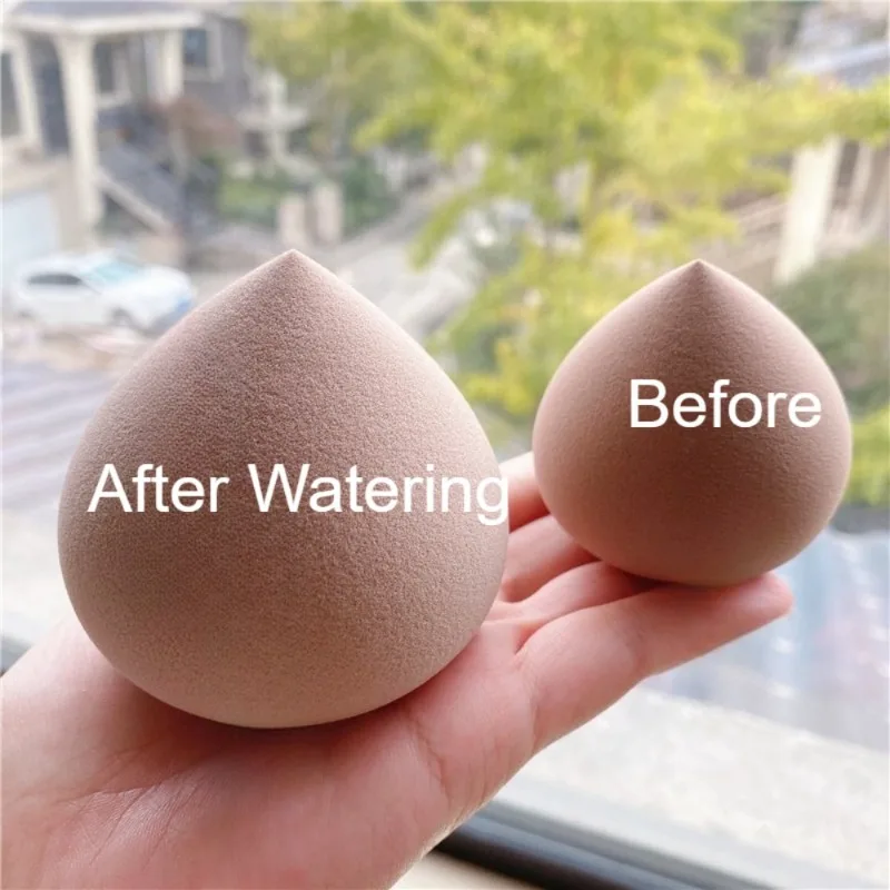 Zachte make-up blender bladerdeeg roze perzik foundation cosmetische spons Marshmallow nat droog gebruik make-up applicator poederdons schoonheidstool