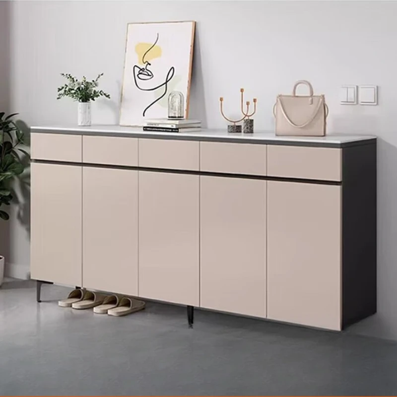 

Drawer Tall Shoe Cabinet Strong Storage Beutiful Metal Tall Shoe Cabinet Modern Space Saving Armario Zapatero Furniture For Home