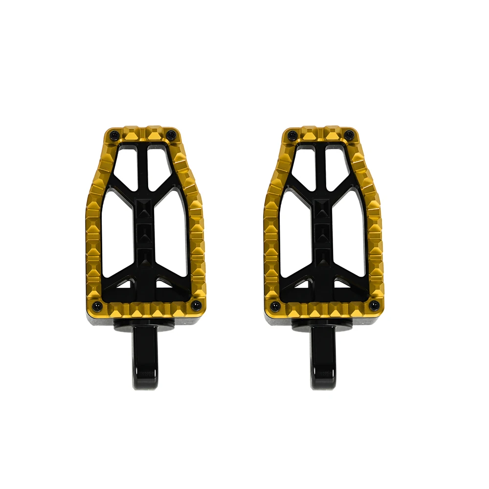 Motorcycle CNC Alloy Colored Rear Passenger Footpeg Fits In Passenger Position For Touring Only FXCW FXCWC FXSBSE