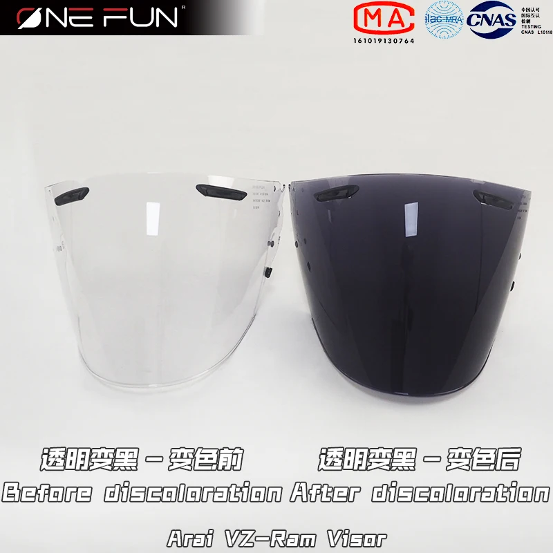 VZ RAM Photochromic Visor for VZ-RAM RAM-X SZ-R VAS-Z Day Night Use Light Anti Glare UV Protection Photochromic Lens For Arai