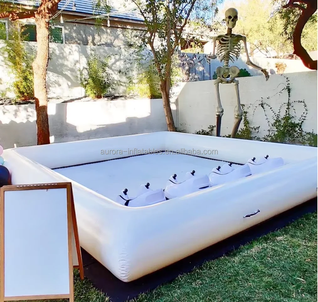 Modern Commercial Grade Kids Go Kart Racing Arena Inflatable Bumper Car Race Track Car Arena Area