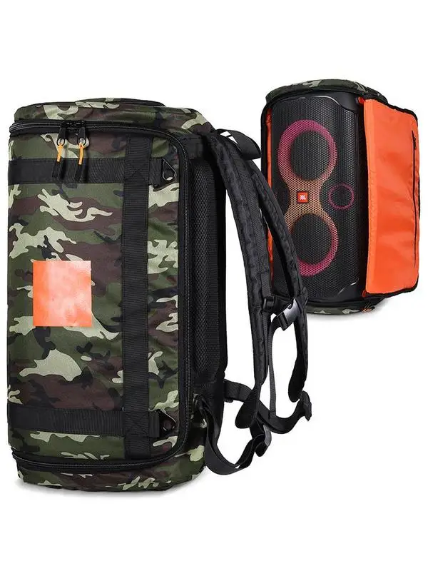 Imagem -04 - Nova Viagem Carry Case Duro Capa Bolsas Adequados para Jbl Party-box 110 Camuflagem Azul-dente Alto-falante Bolsa de Armazenamento 2023