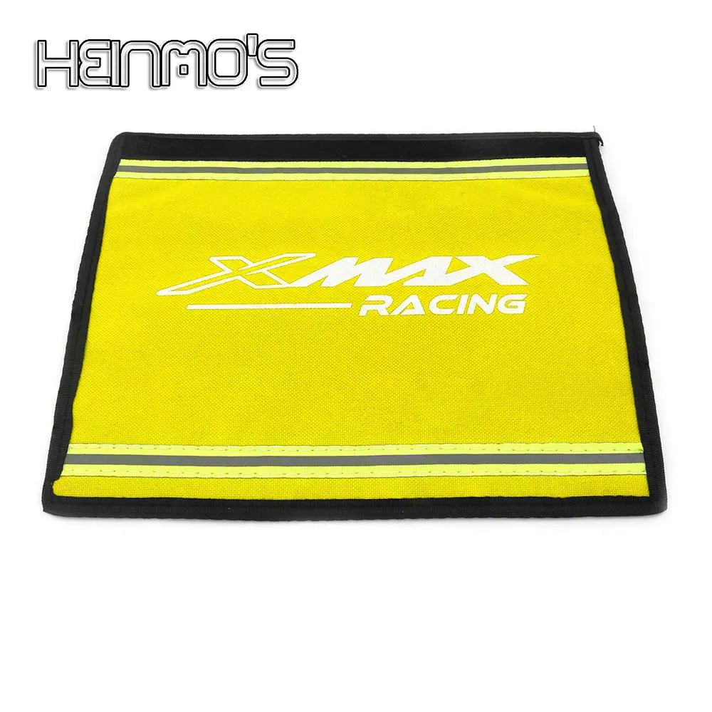 Voor Yamaha XMAX 250 300 400 2013-2025 Schokdemper Cover met Reflecterende Strip Wasbare Rubber-gebaseerde Sluiting motorfiets