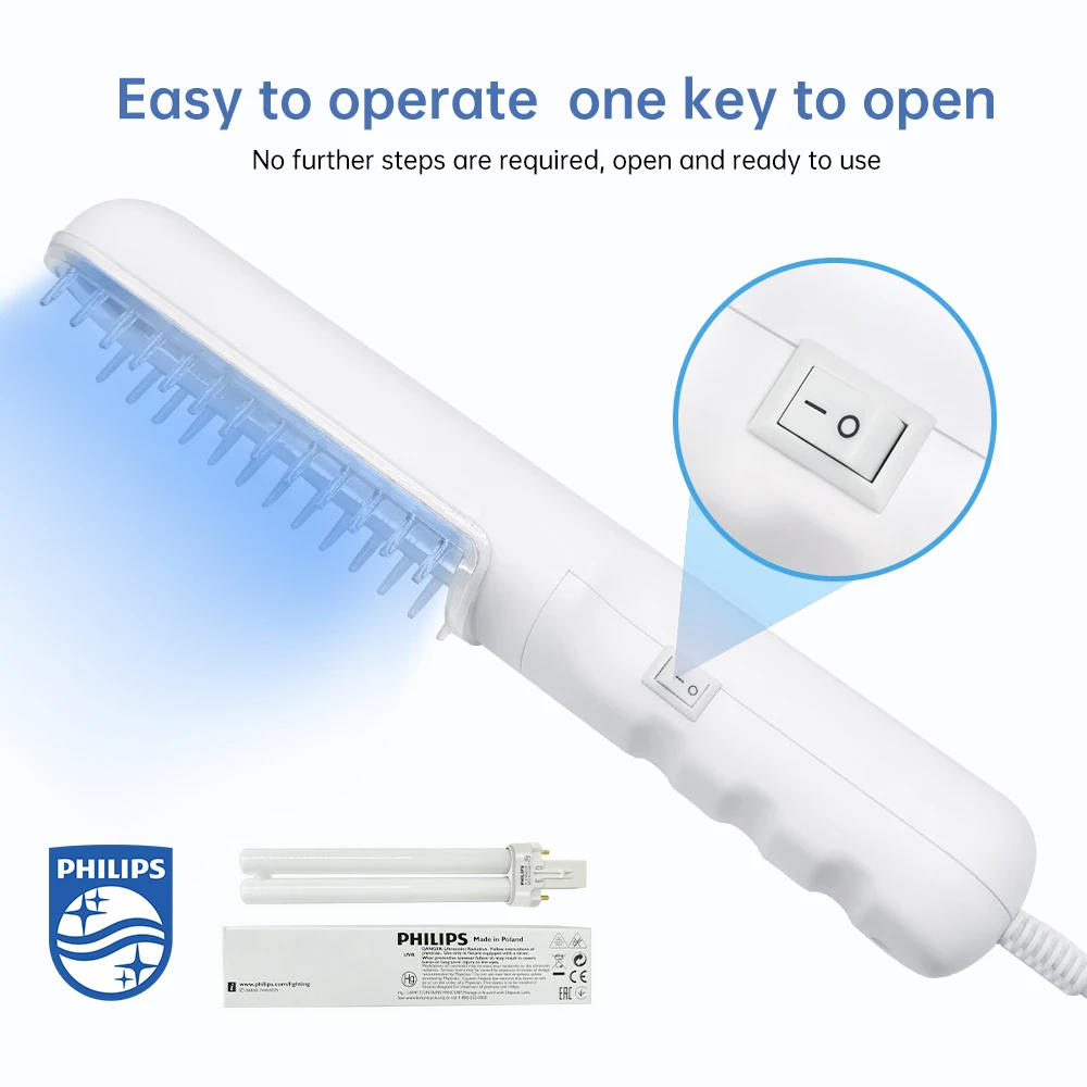 

YOUWEMED UV 311nm Ultraviolet Phototherapy Device with Philips Lamp UVB To Treat Vitiligo, Psoriasis, White Spots Skin Diseases