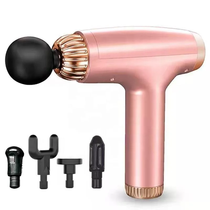 

OEM Mini Portable Fascia Gun Massage Rechargeable Body Portable Massage Gun Metal Deep Tissue