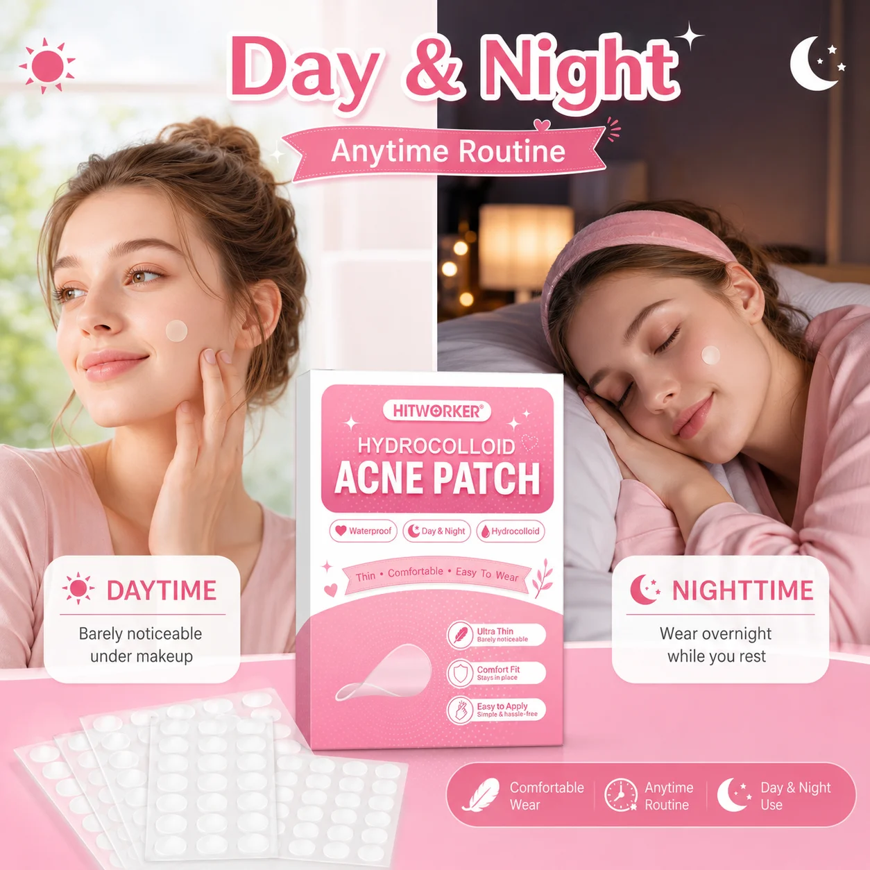 1000/400 stuks/doos Onzichtbar - Skincare Basic recensie en prijs
