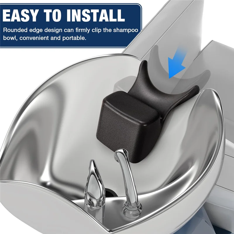 

SOFT-Salon шампунь подушка для подставки для шеи, нескользящая силиконовая подставка для шампуня для раковины, для салона парикмахерской, спа-раковины