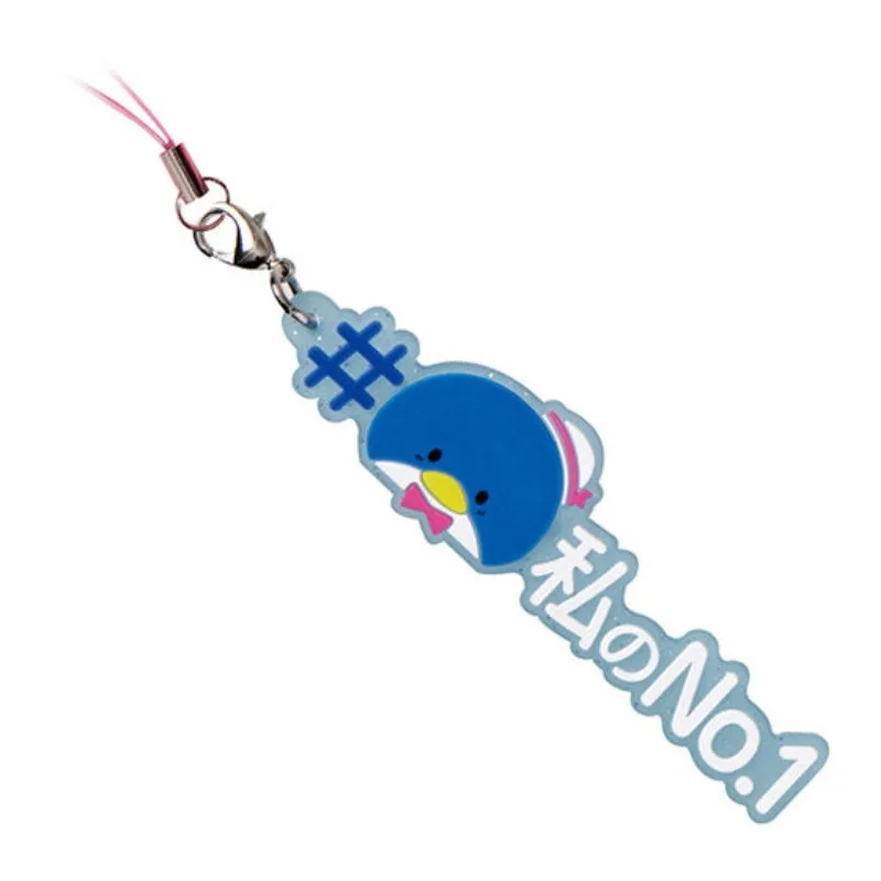 Hello Kitty BADBADTZ-MARU Soft Rubber Pendant Gashapon Keychain Holiday Gifts Model Toys