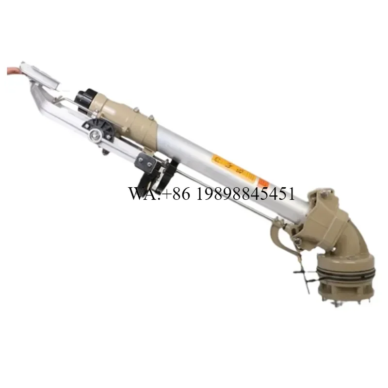 WMWMNU for Aluminum Alloy Adjustable Elevation 16-46 Degree Five Nozzles 0-360 Degree Water Rain Sprinkler Impact