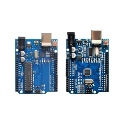 개발 보드 및 USB 케이블, R3 MEGA328P 칩, CH340, CH340G, ATMEGA16U2, MEGA328P